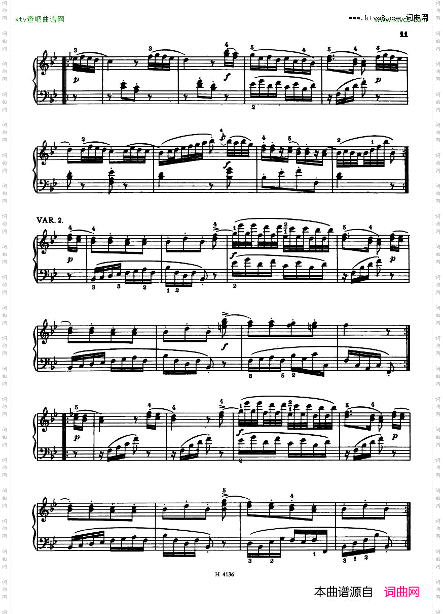 Czechpianovariationsfrom18thcentury