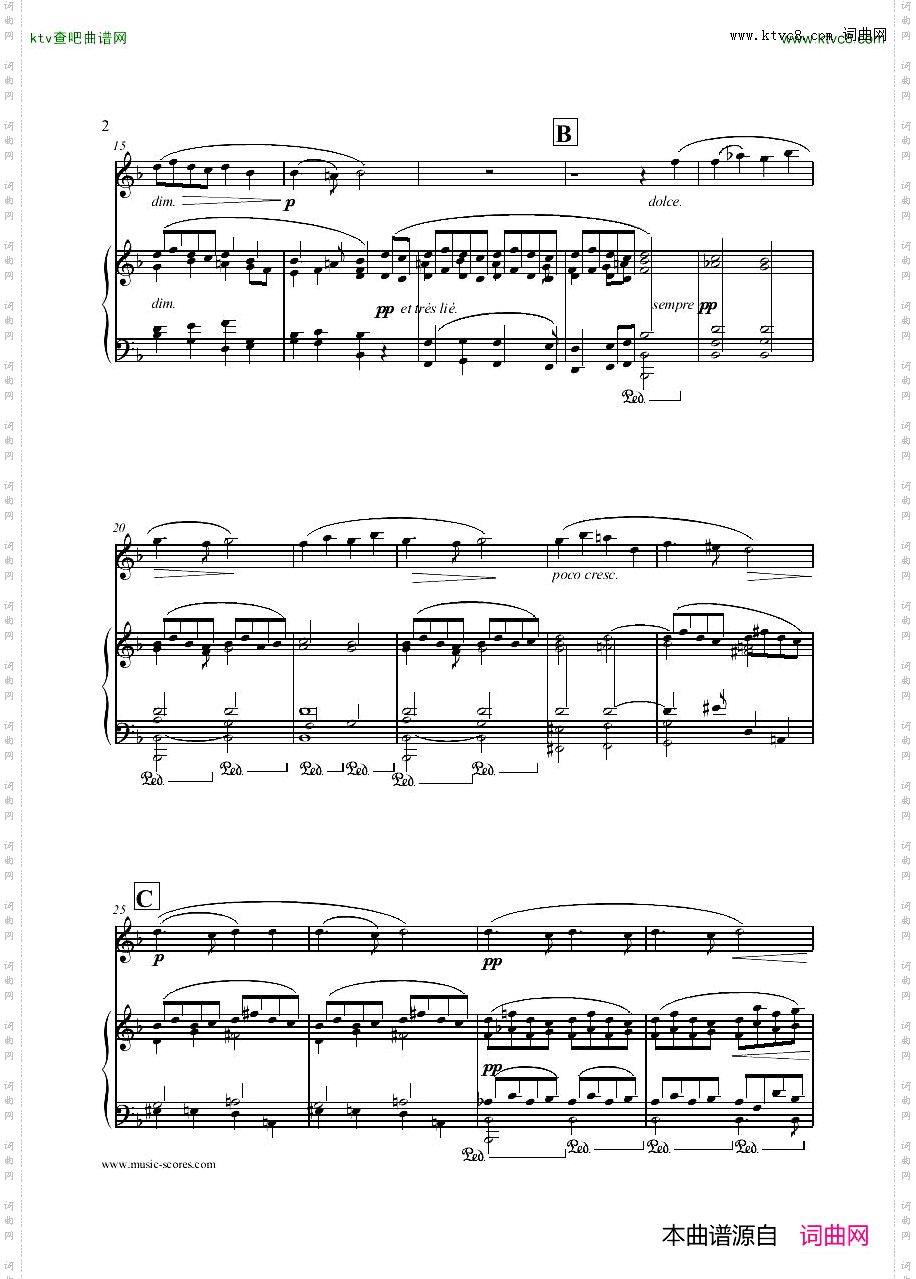 FaureGabriel-PieJesu-Flute&PianoScore