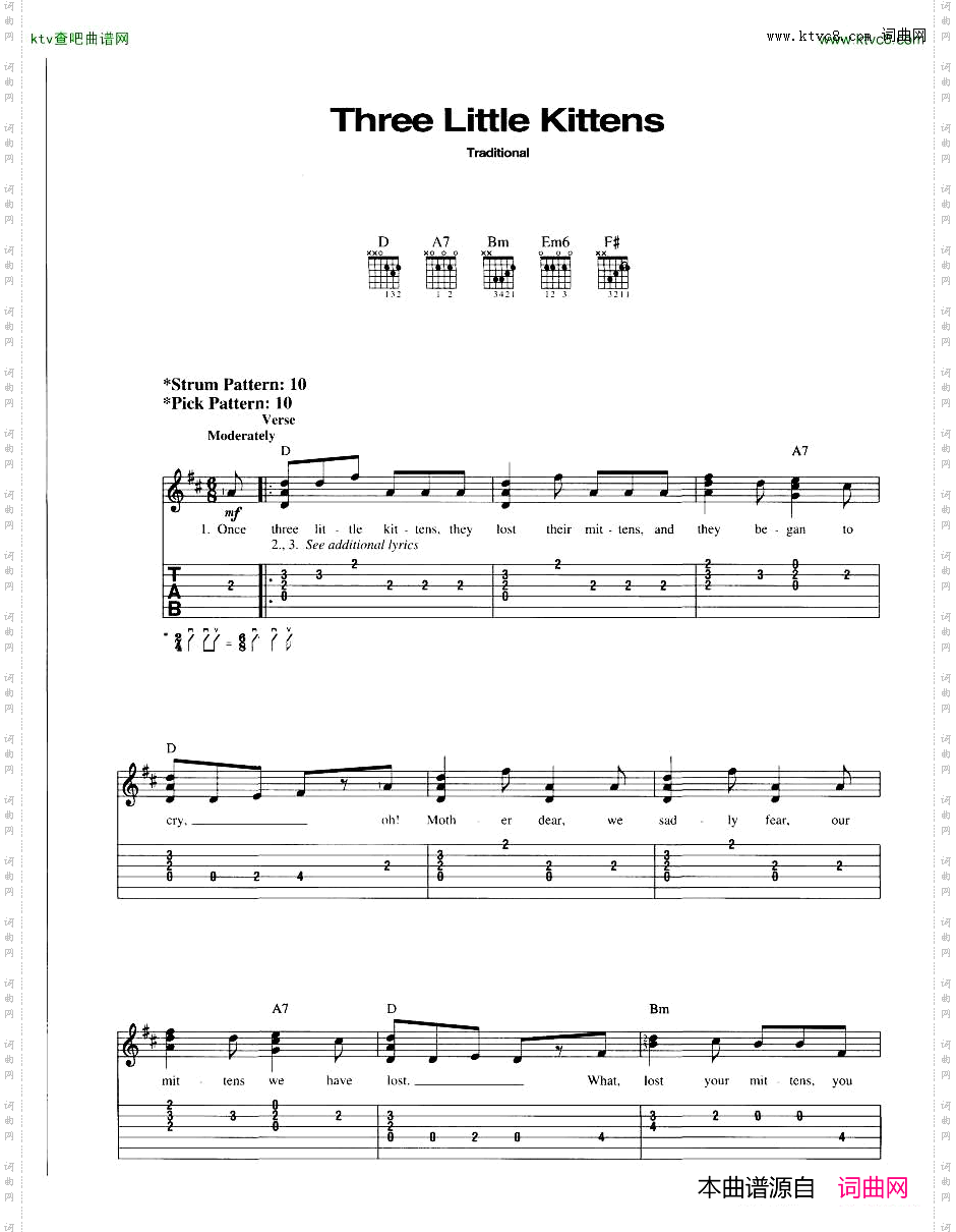 HalLeonard-EasyGuitar-100SongsForKids三