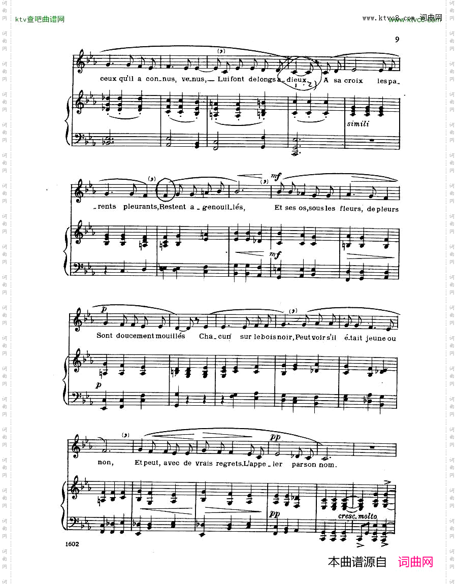 Faure-30Songs一