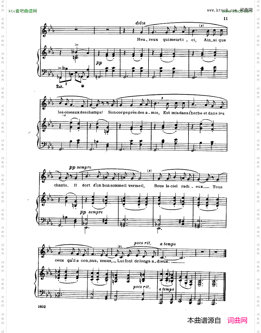Faure-30Songs一