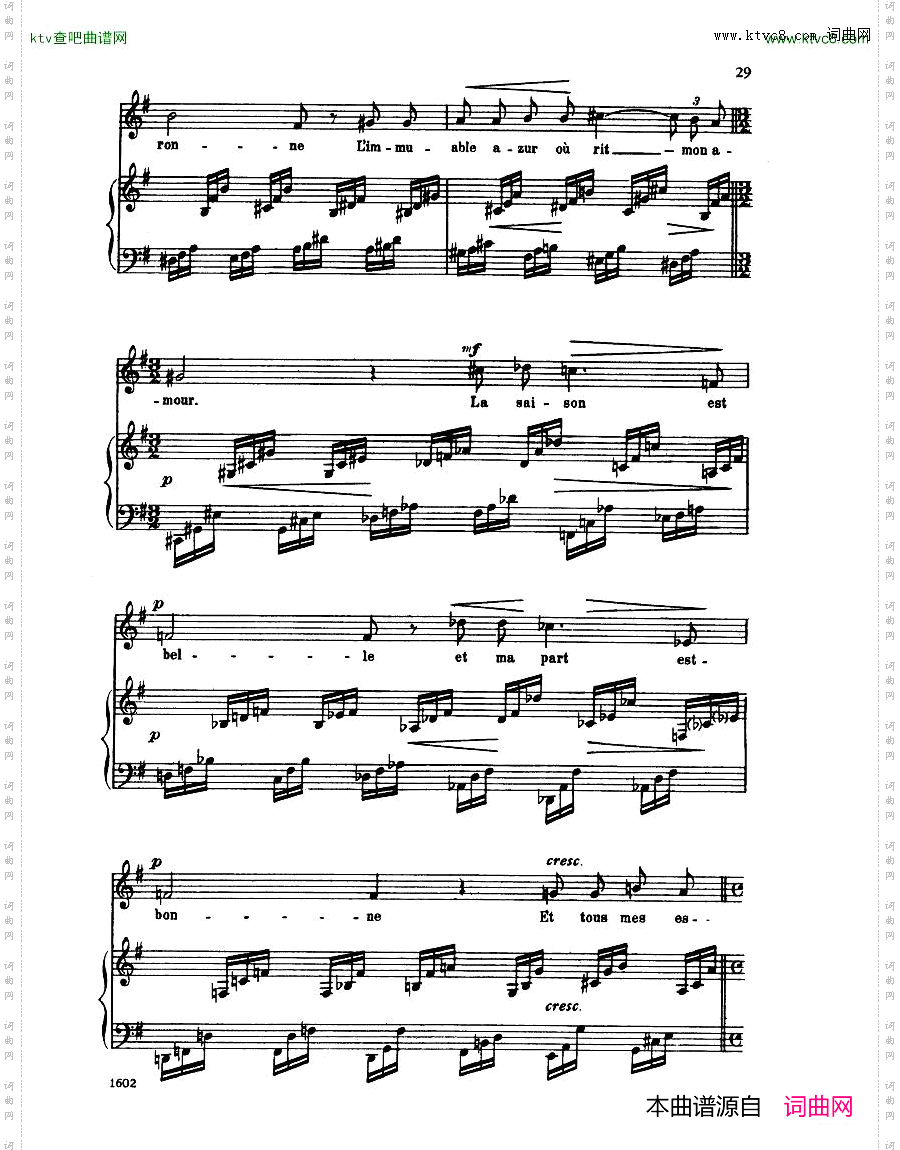 Faure-30Songs一