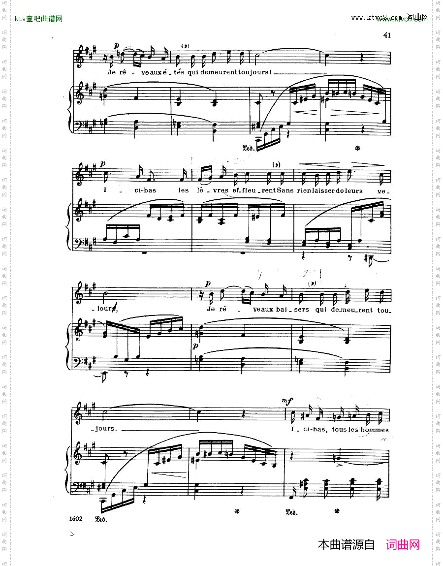 Faure-30Songs一