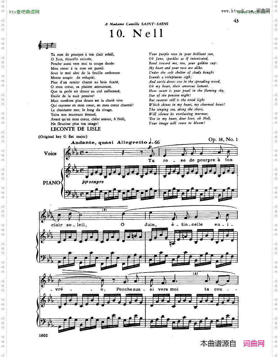 Faure-30Songs一