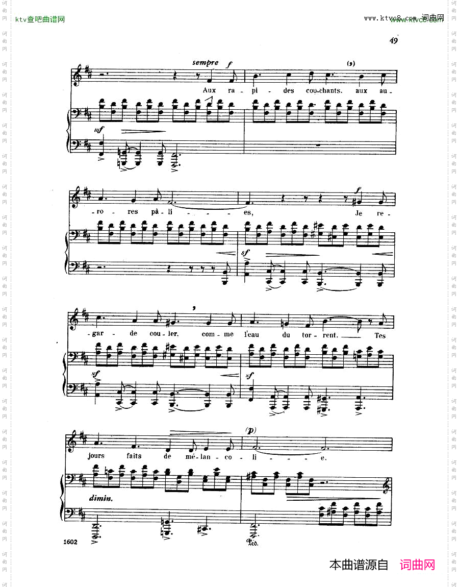 Faure-30Songs一