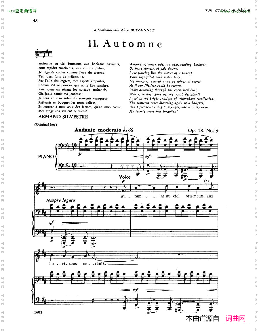 Faure-30Songs一
