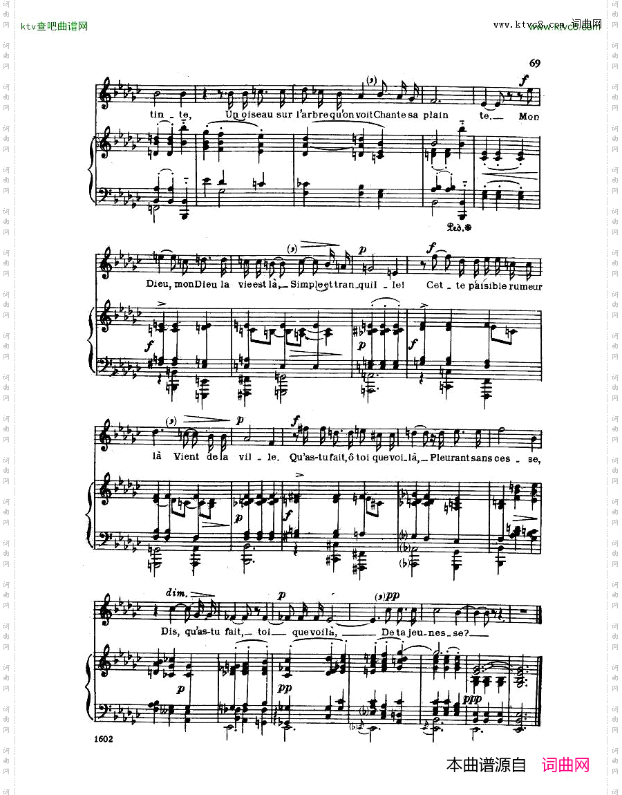 Faure-30Songs二