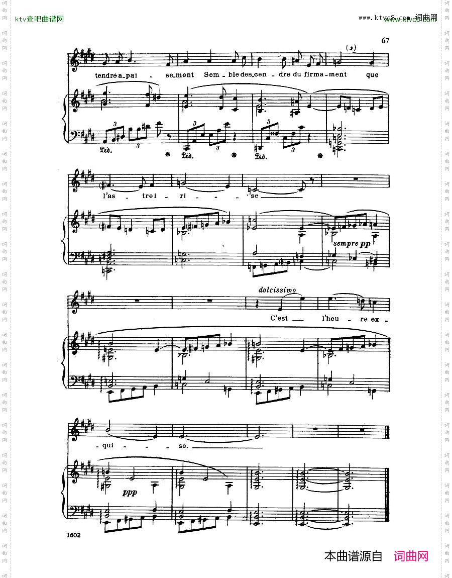 Faure-30Songs二