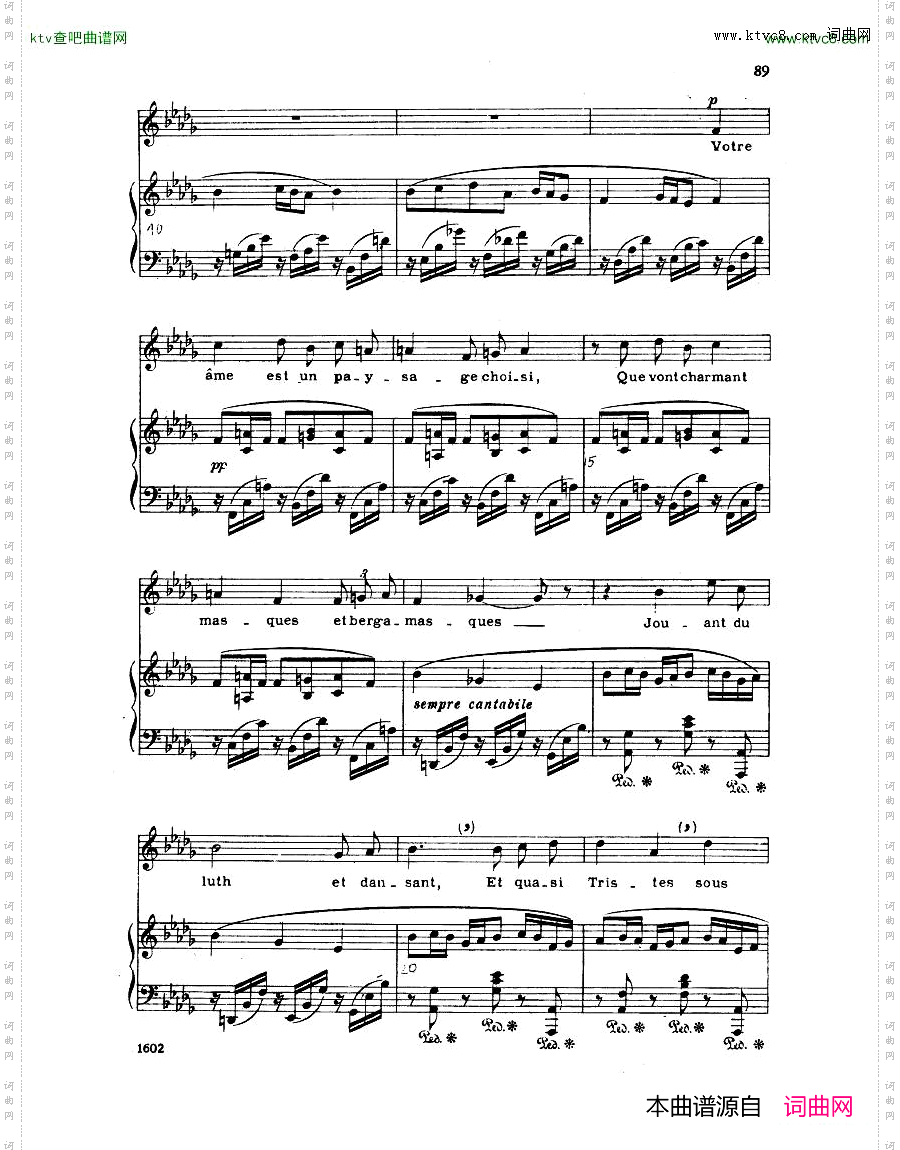 Faure-30Songs二