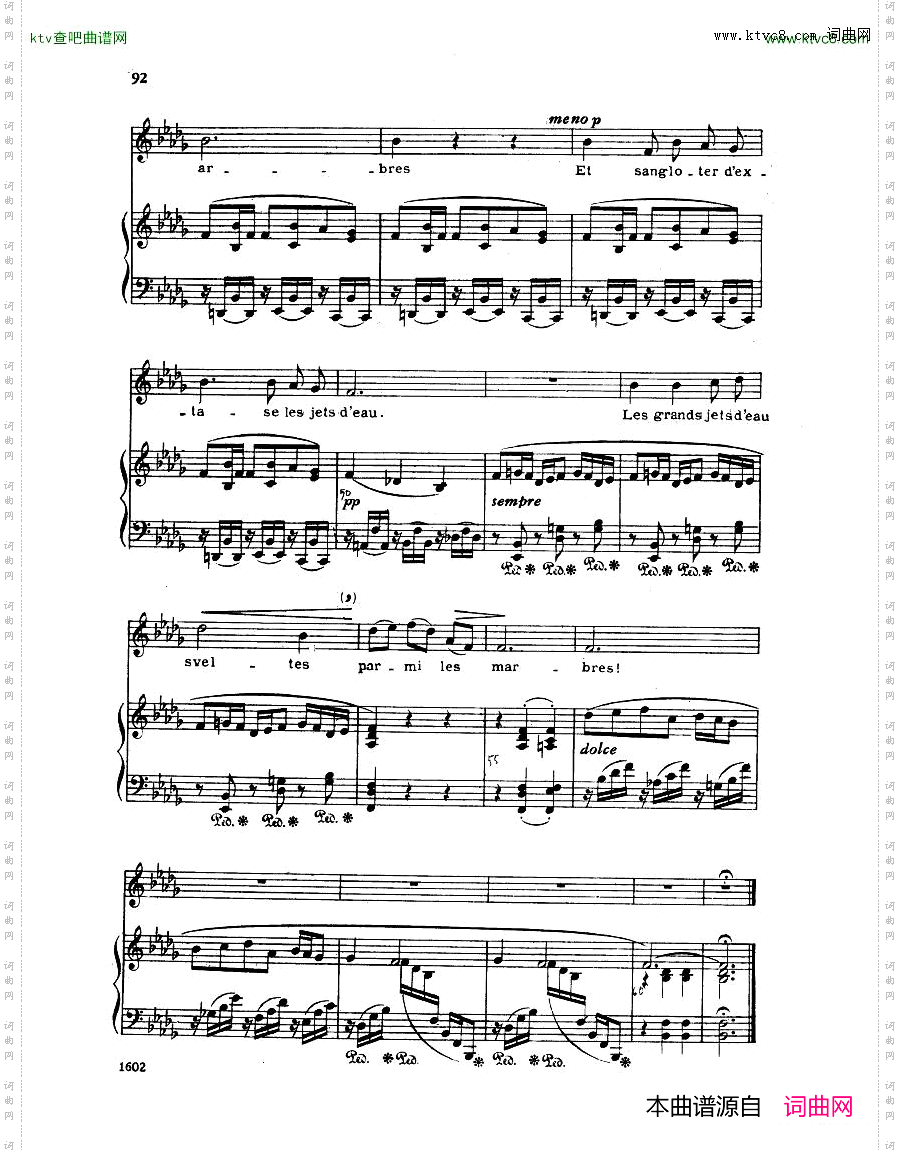 Faure-30Songs二