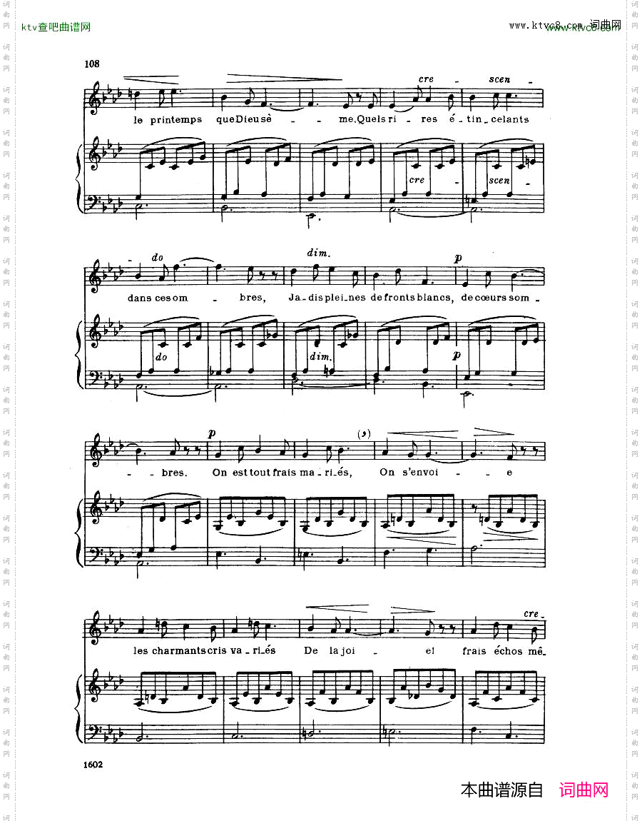 Faure-30Songs三