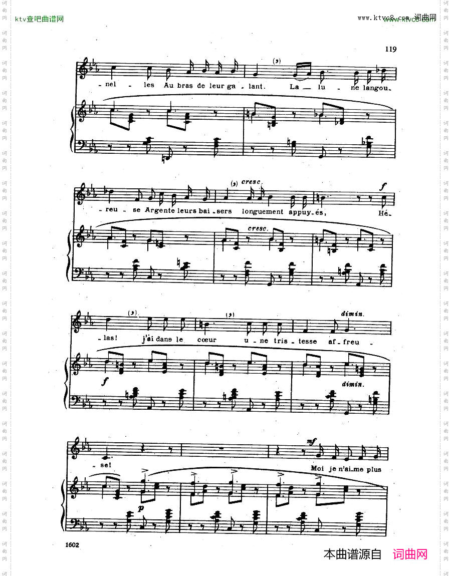 Faure-30Songs三