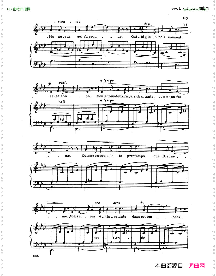 Faure-30Songs三