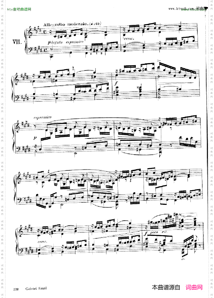 FauréThemeetvariations,opus73