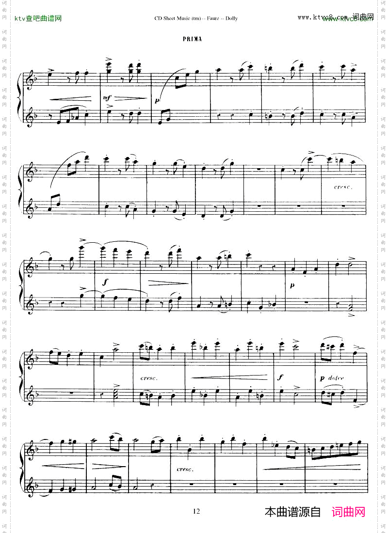 Fauré_op.56_Dolly_Suite
