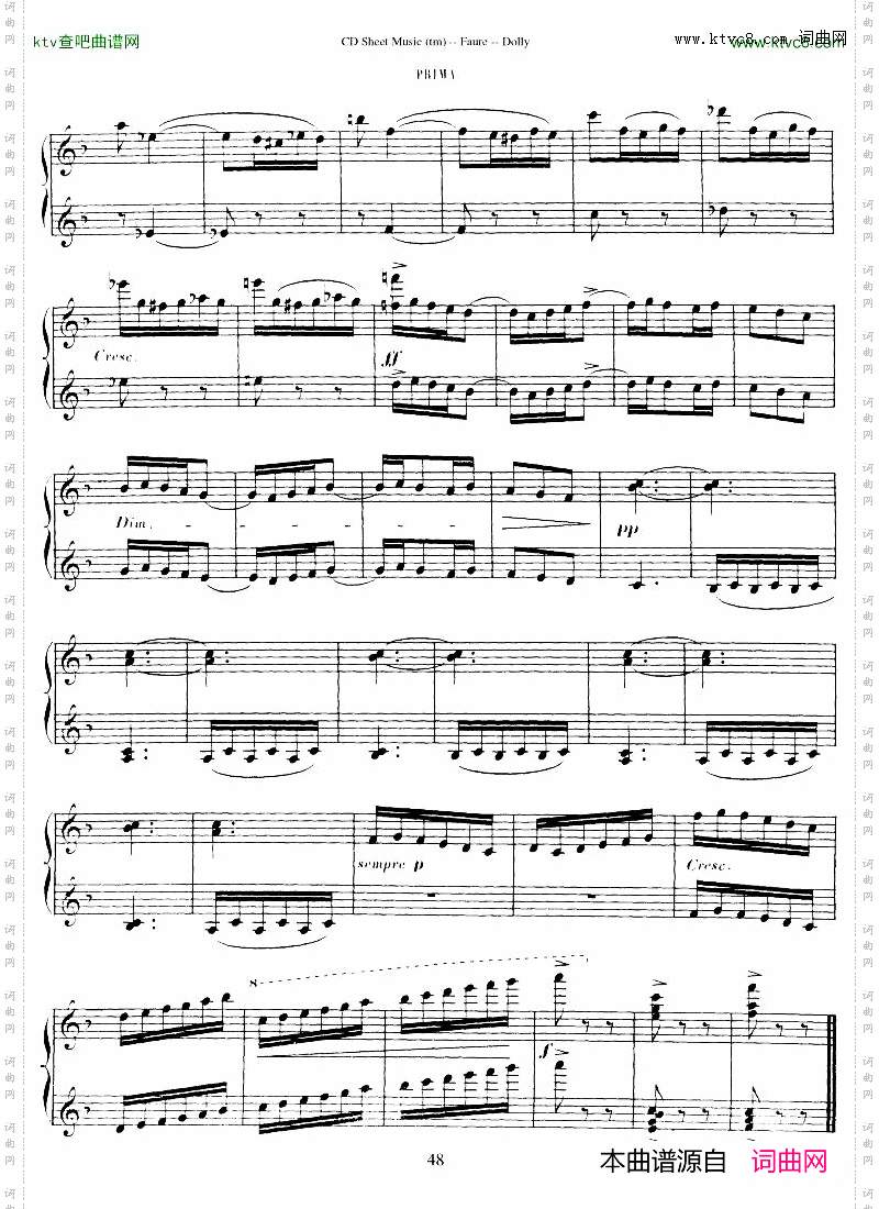 Fauré_op.56_Dolly_Suite