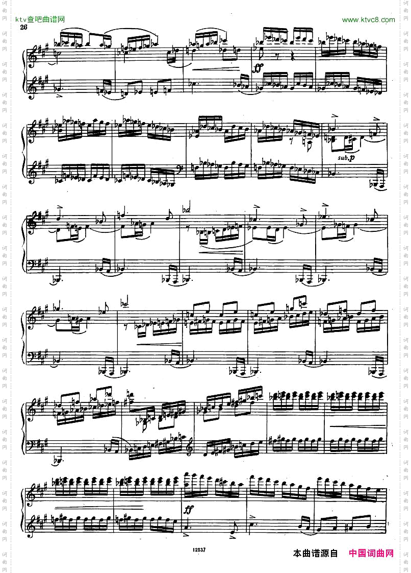 Flyarkovsky_6preludesandfugues