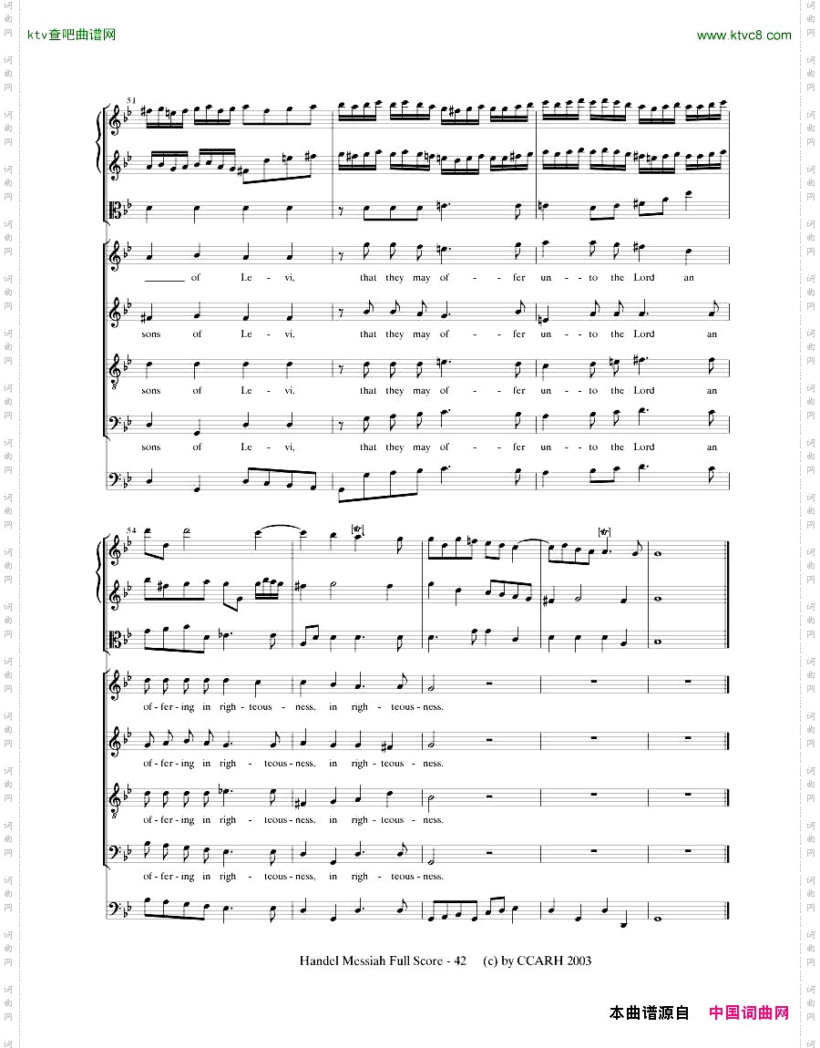 G.F.Handel-MessiahOpenScore二