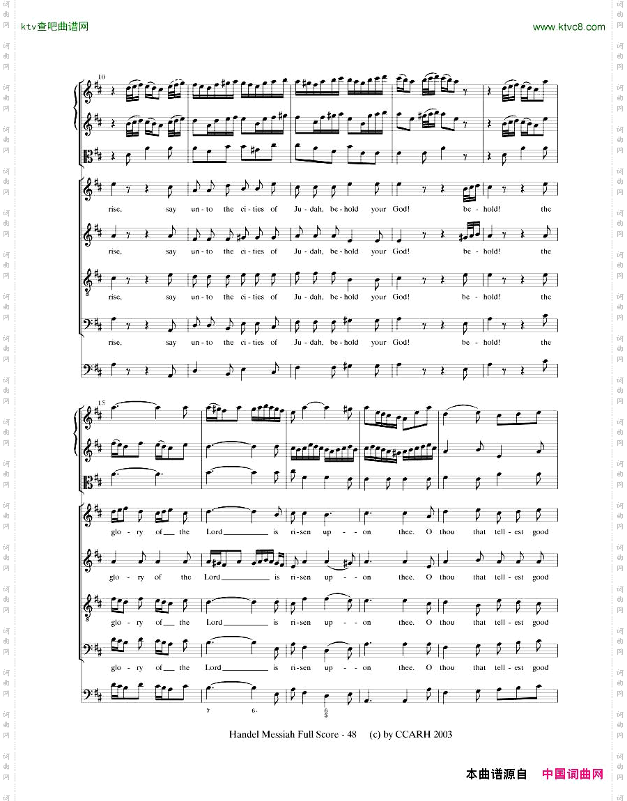 G.F.Handel-MessiahOpenScore二