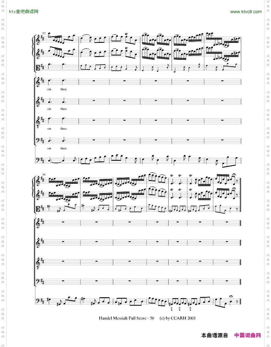 G.F.Handel-MessiahOpenScore二