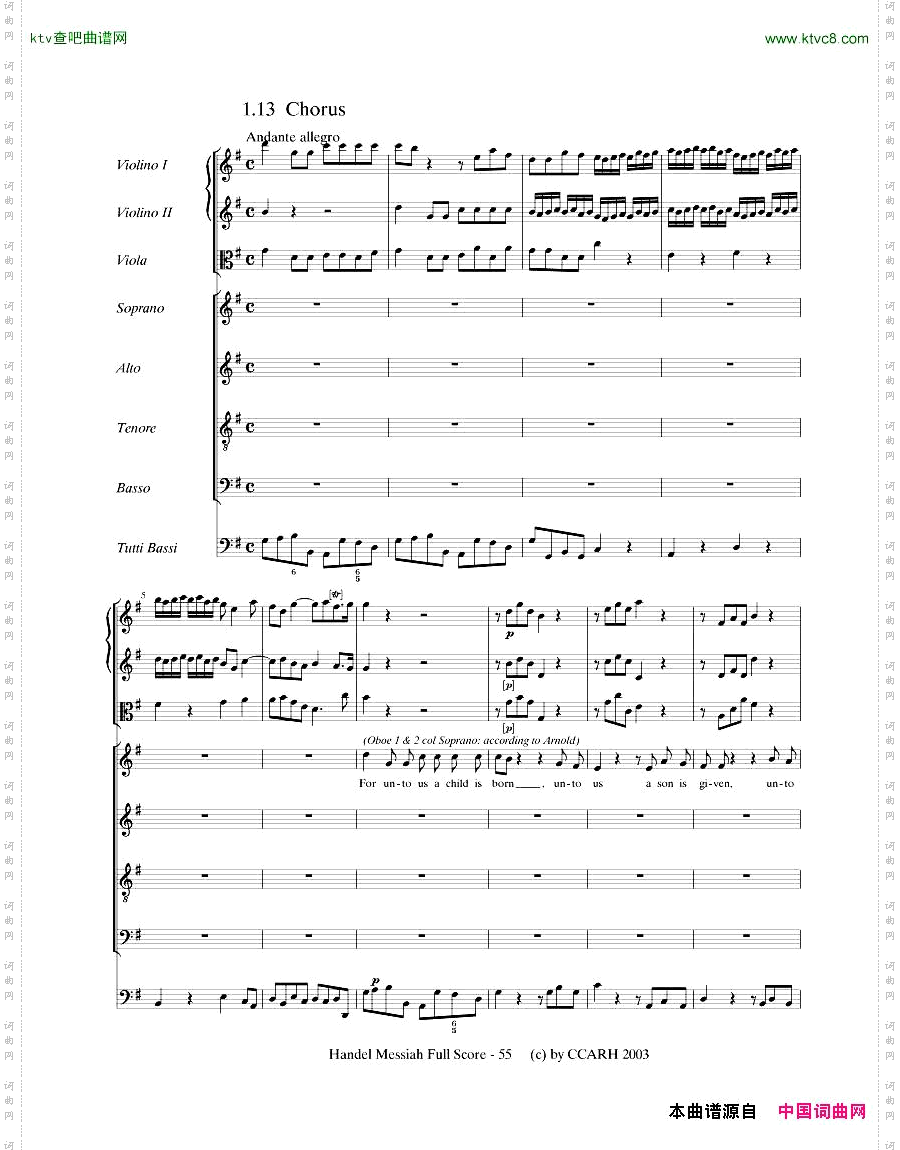 G.F.Handel-MessiahOpenScore二