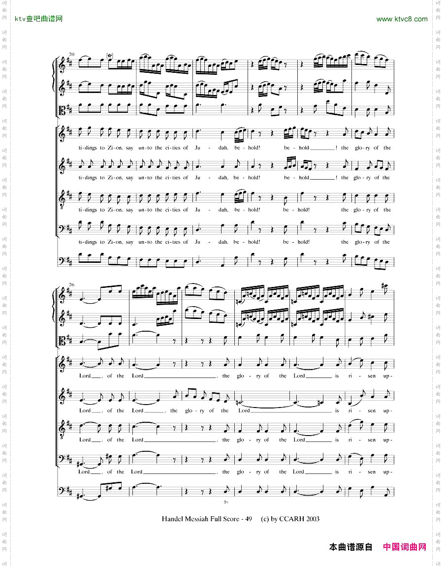 G.F.Handel-MessiahOpenScore二