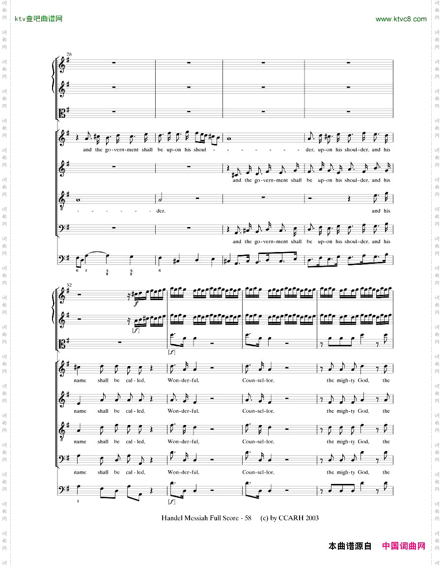G.F.Handel-MessiahOpenScore二