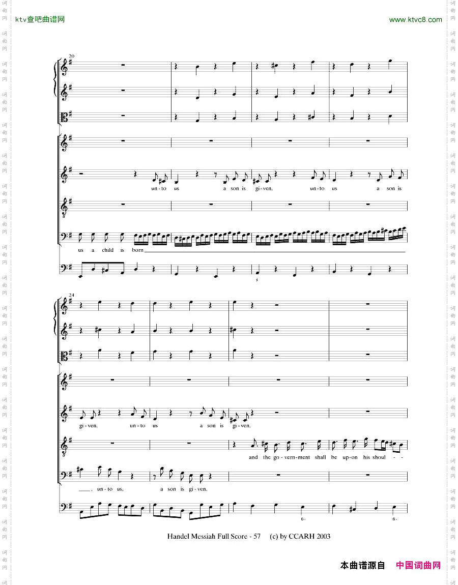 G.F.Handel-MessiahOpenScore二