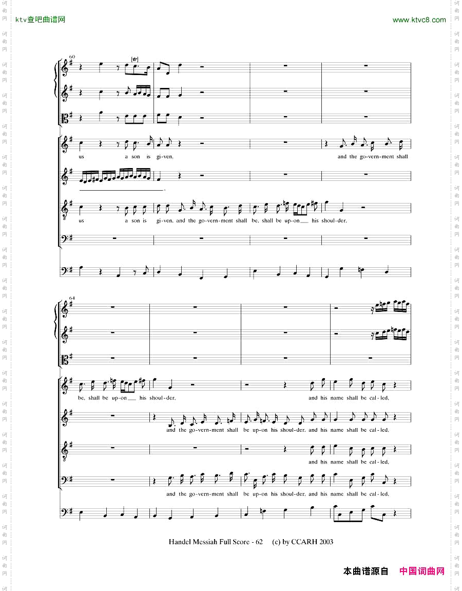 G.F.Handel-MessiahOpenScore二