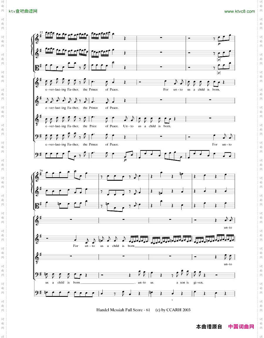 G.F.Handel-MessiahOpenScore二