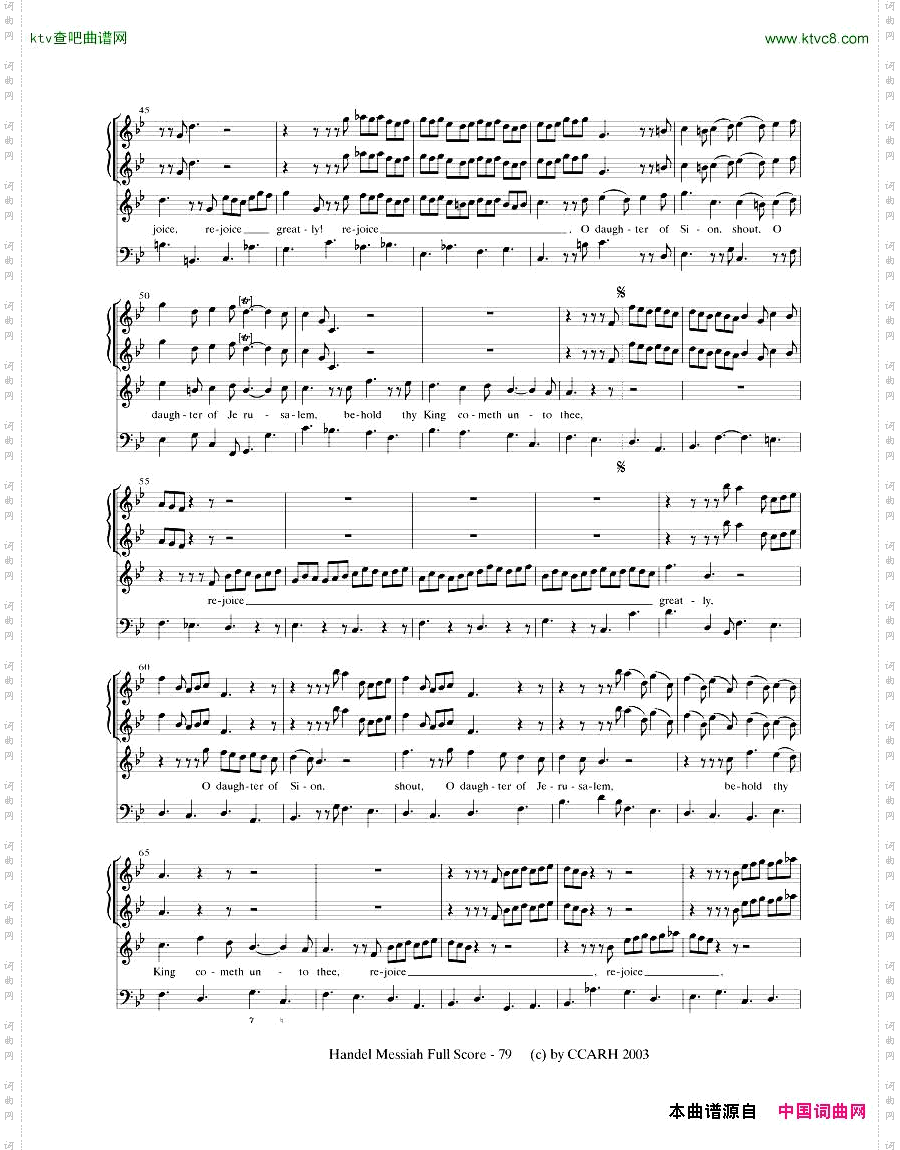 G.F.Handel-MessiahOpenScore二