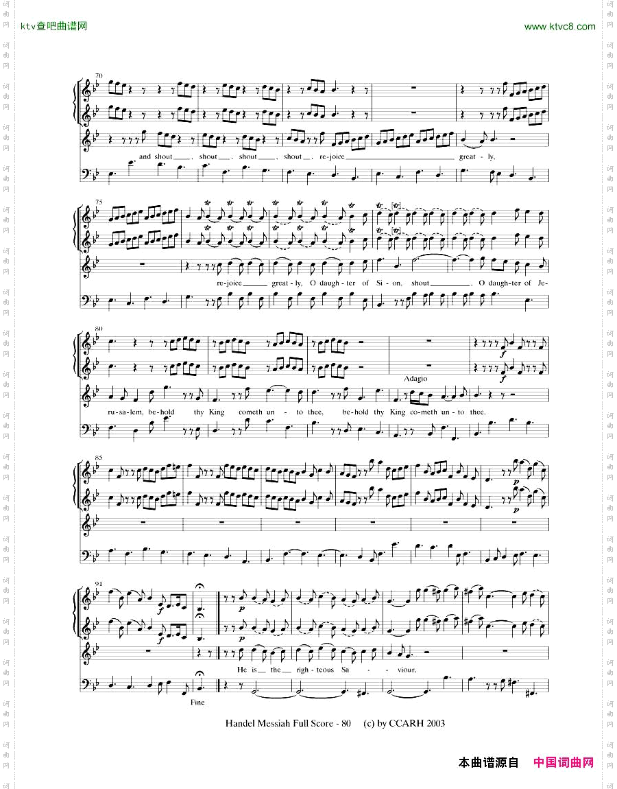 G.F.Handel-MessiahOpenScore二