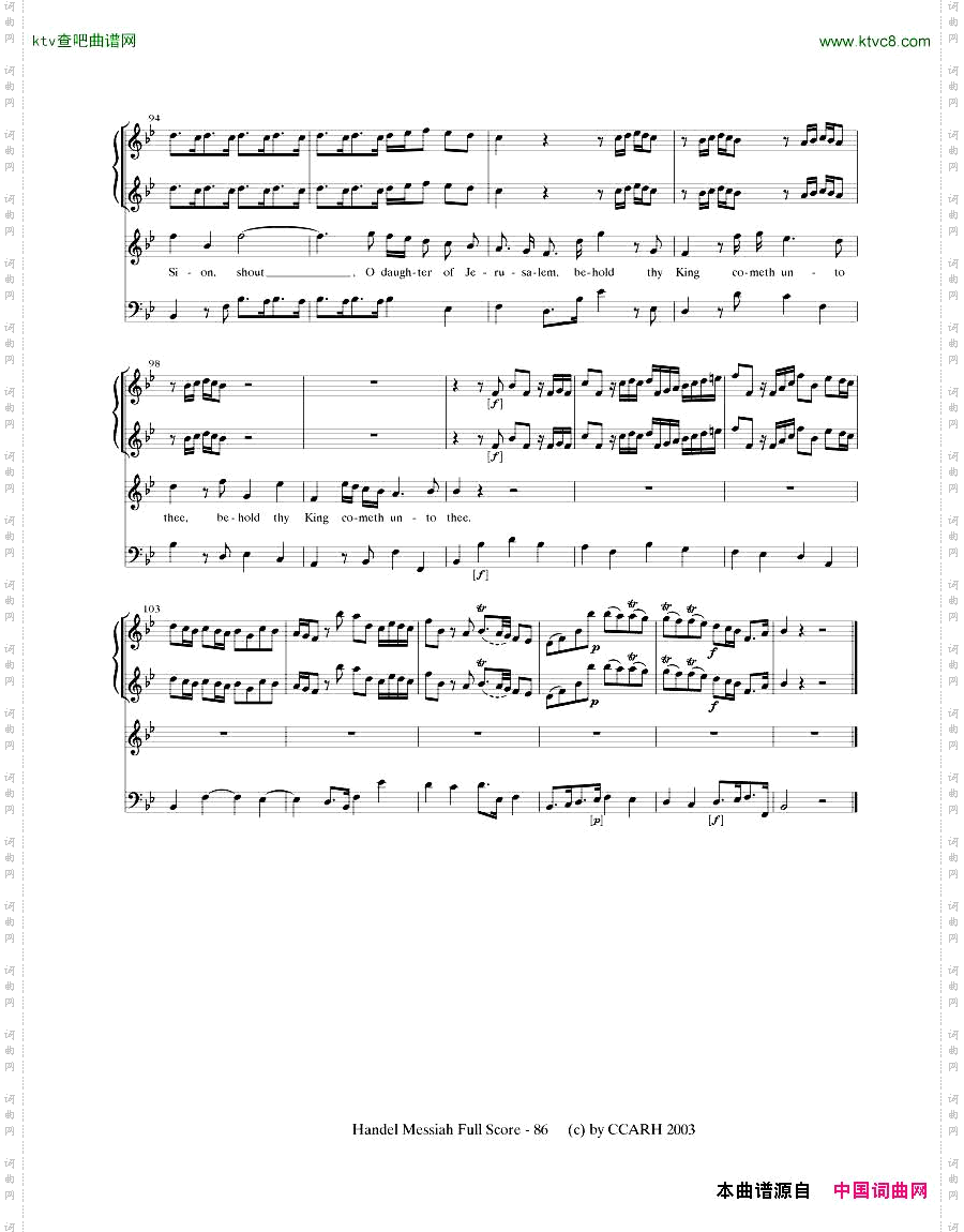 G.F.Handel-MessiahOpenScore三