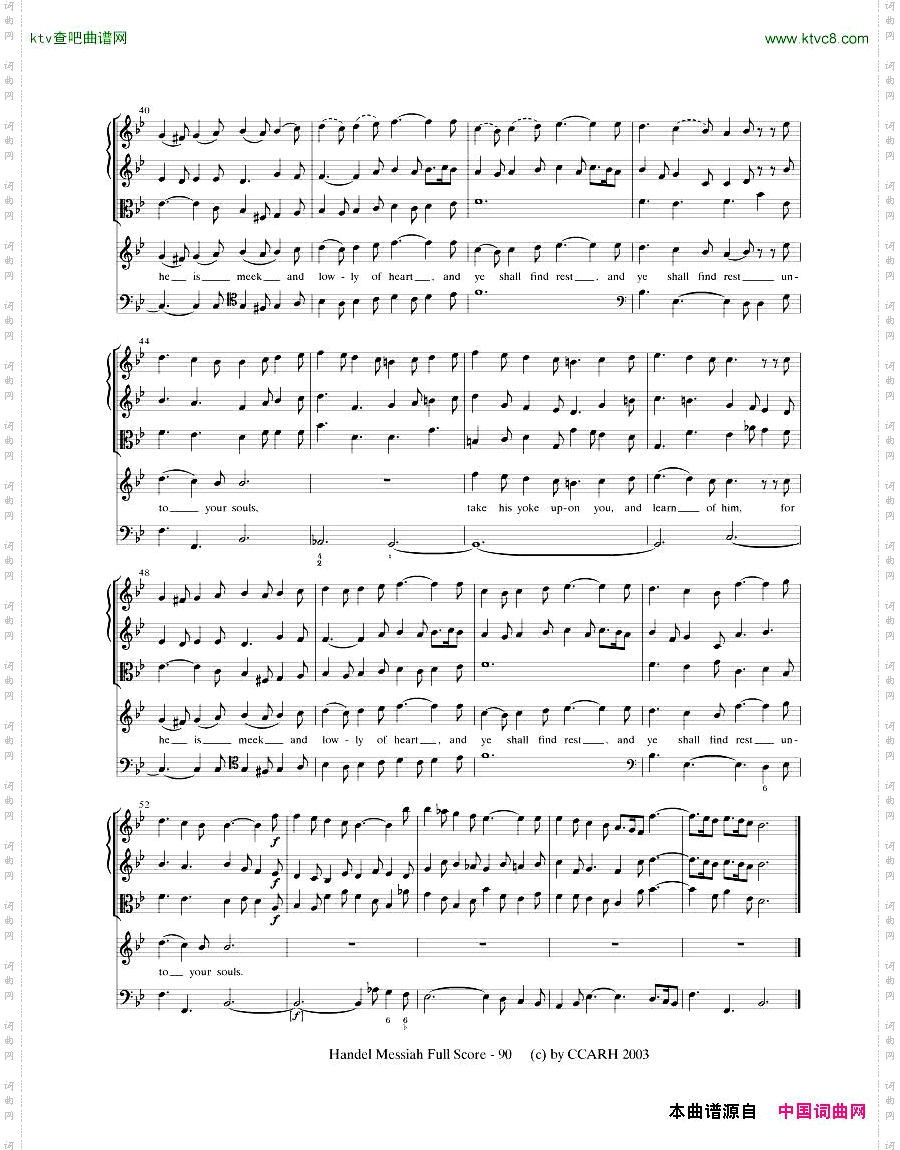 G.F.Handel-MessiahOpenScore三