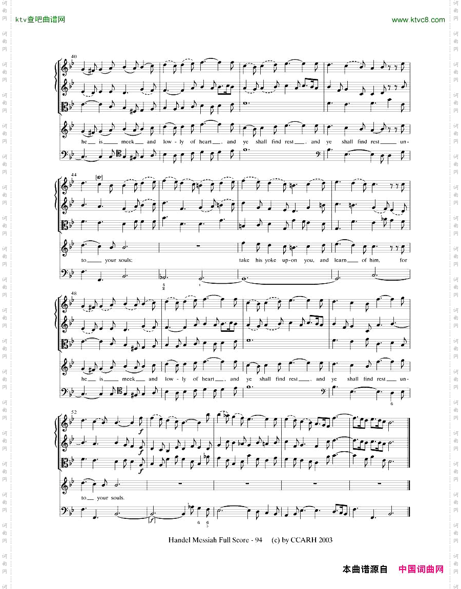 G.F.Handel-MessiahOpenScore三