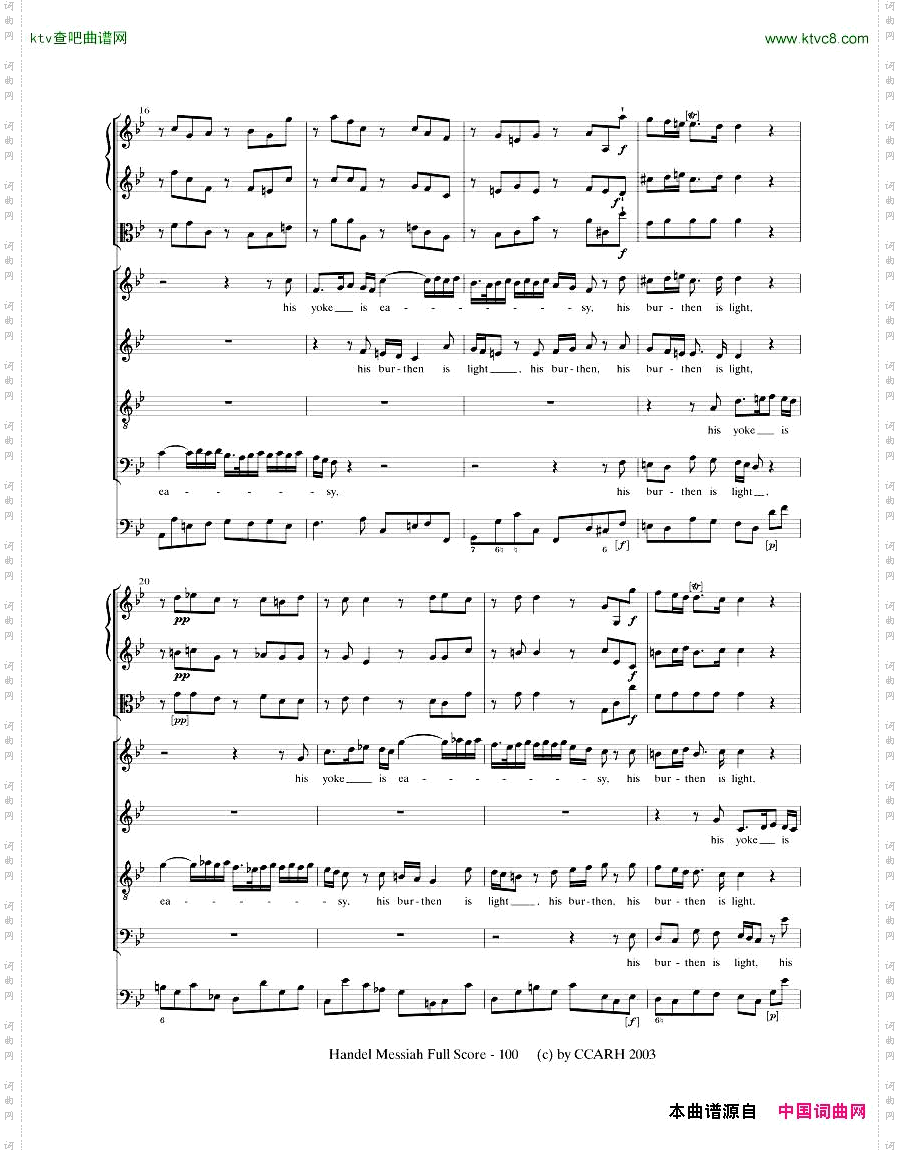 G.F.Handel-MessiahOpenScore三