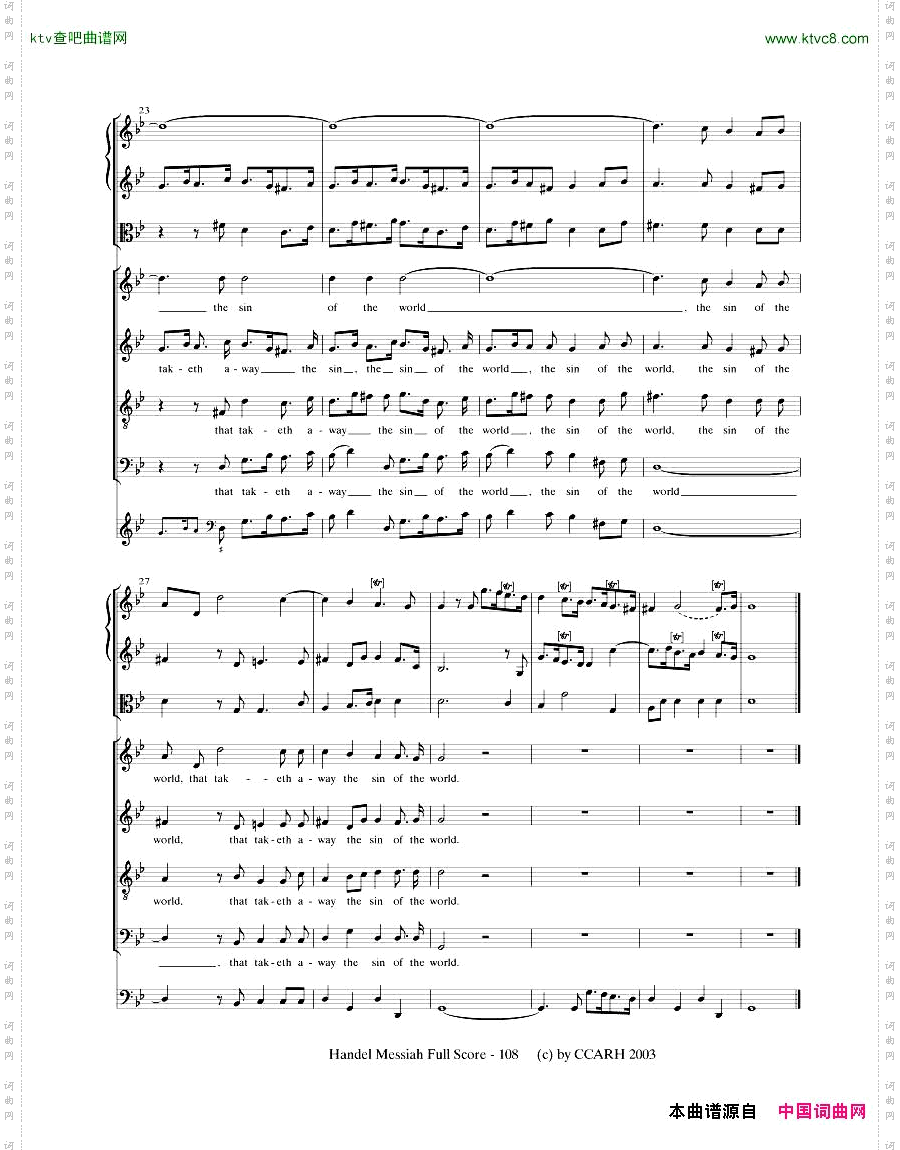 G.F.Handel-MessiahOpenScore三