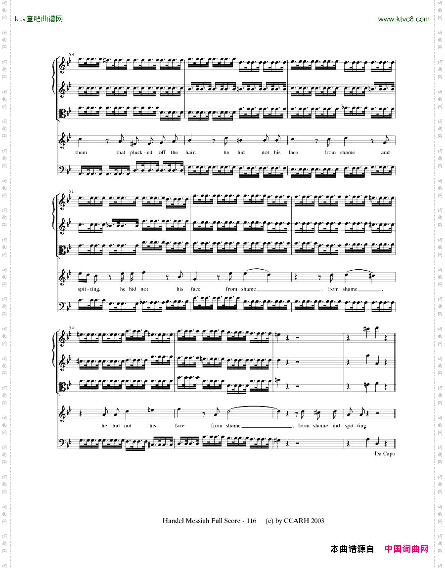 G.F.Handel-MessiahOpenScore三