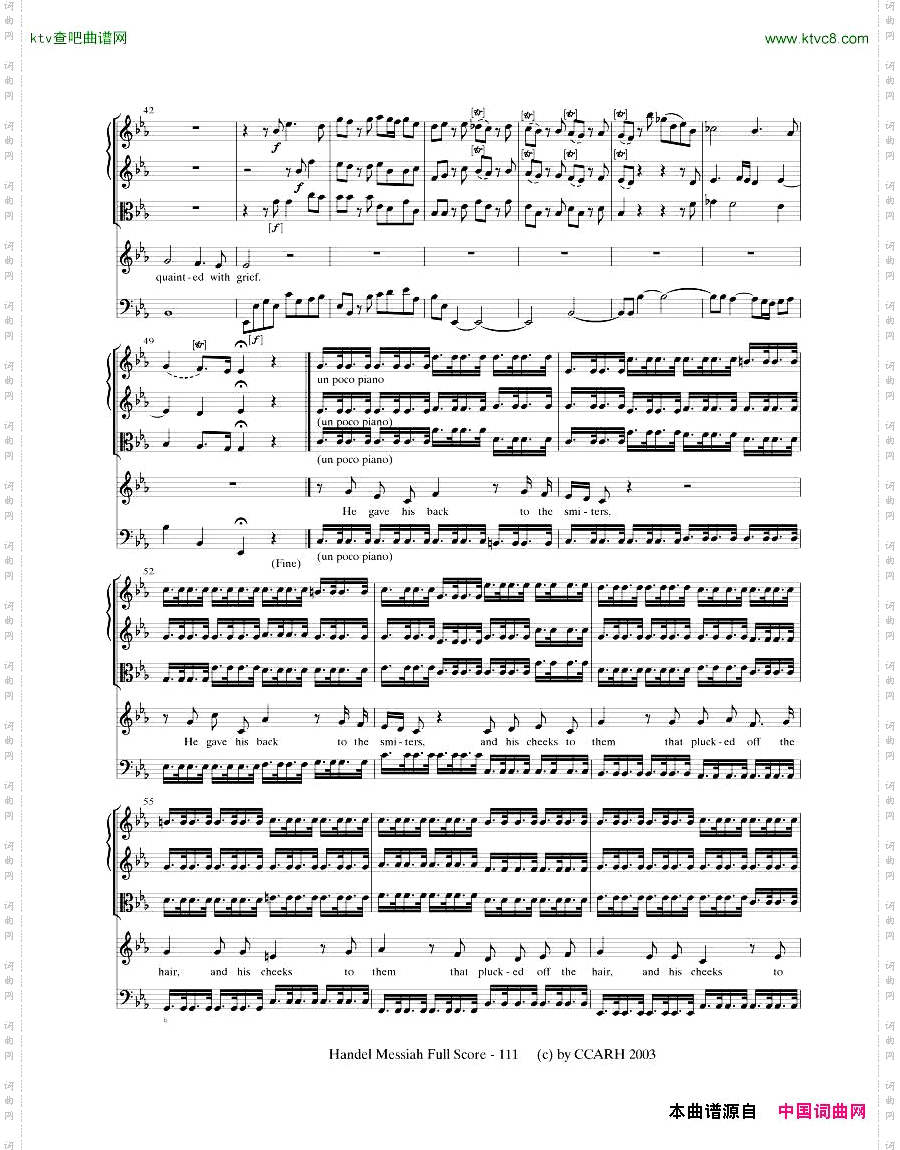 G.F.Handel-MessiahOpenScore三