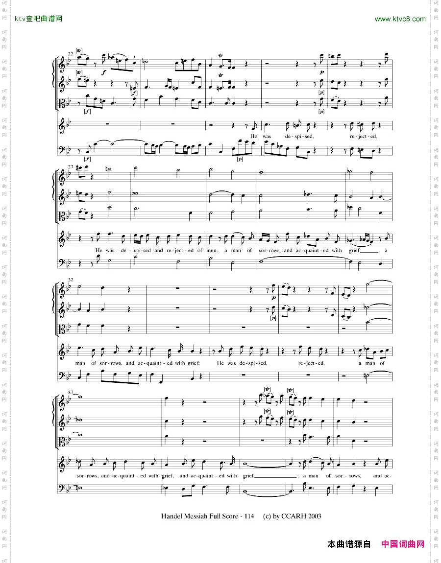G.F.Handel-MessiahOpenScore三