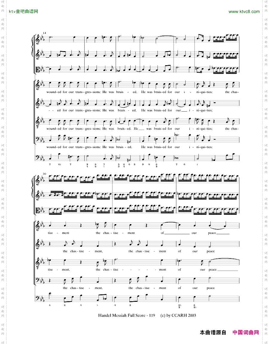 G.F.Handel-MessiahOpenScore三