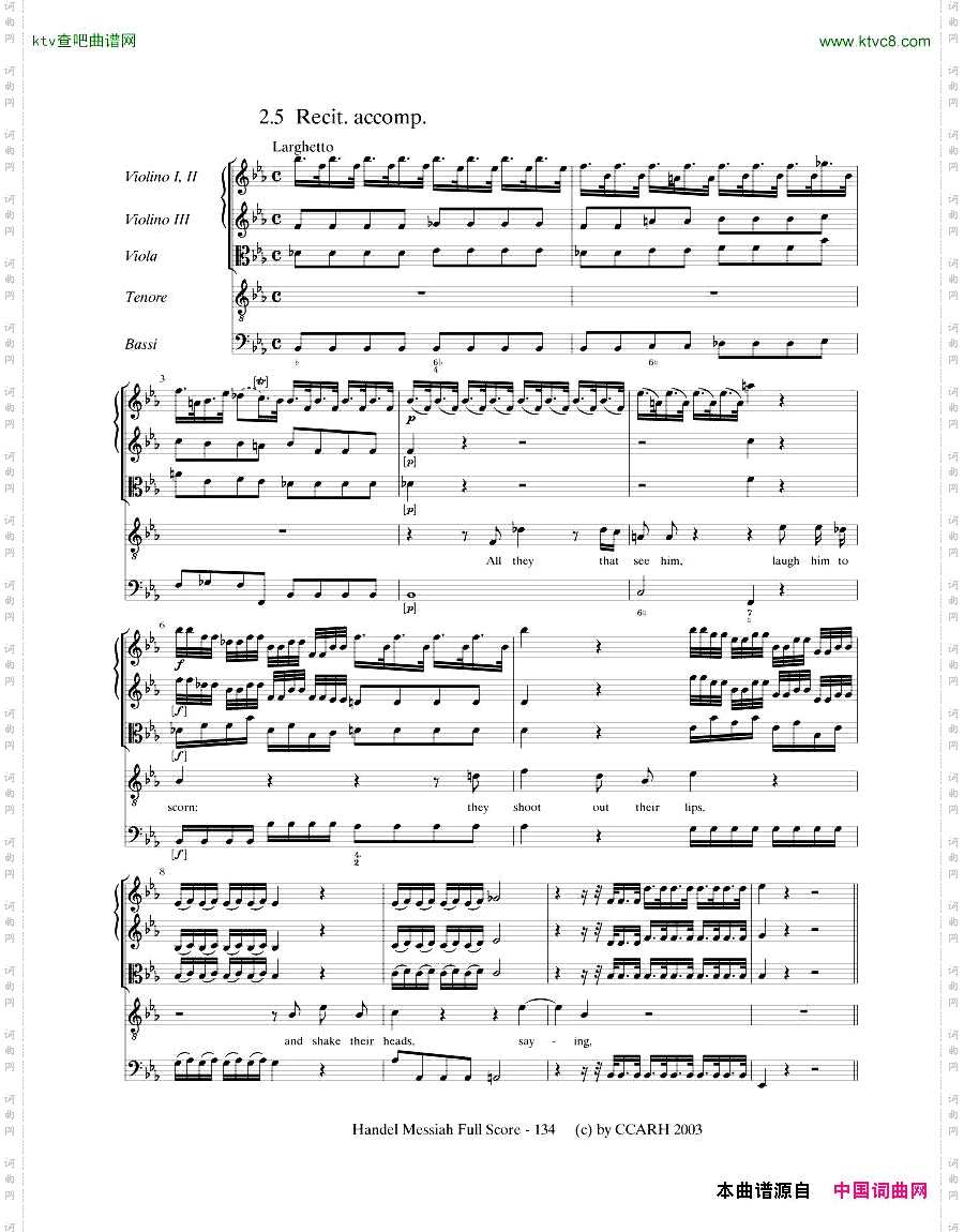 G.F.Handel-MessiahOpenScore四