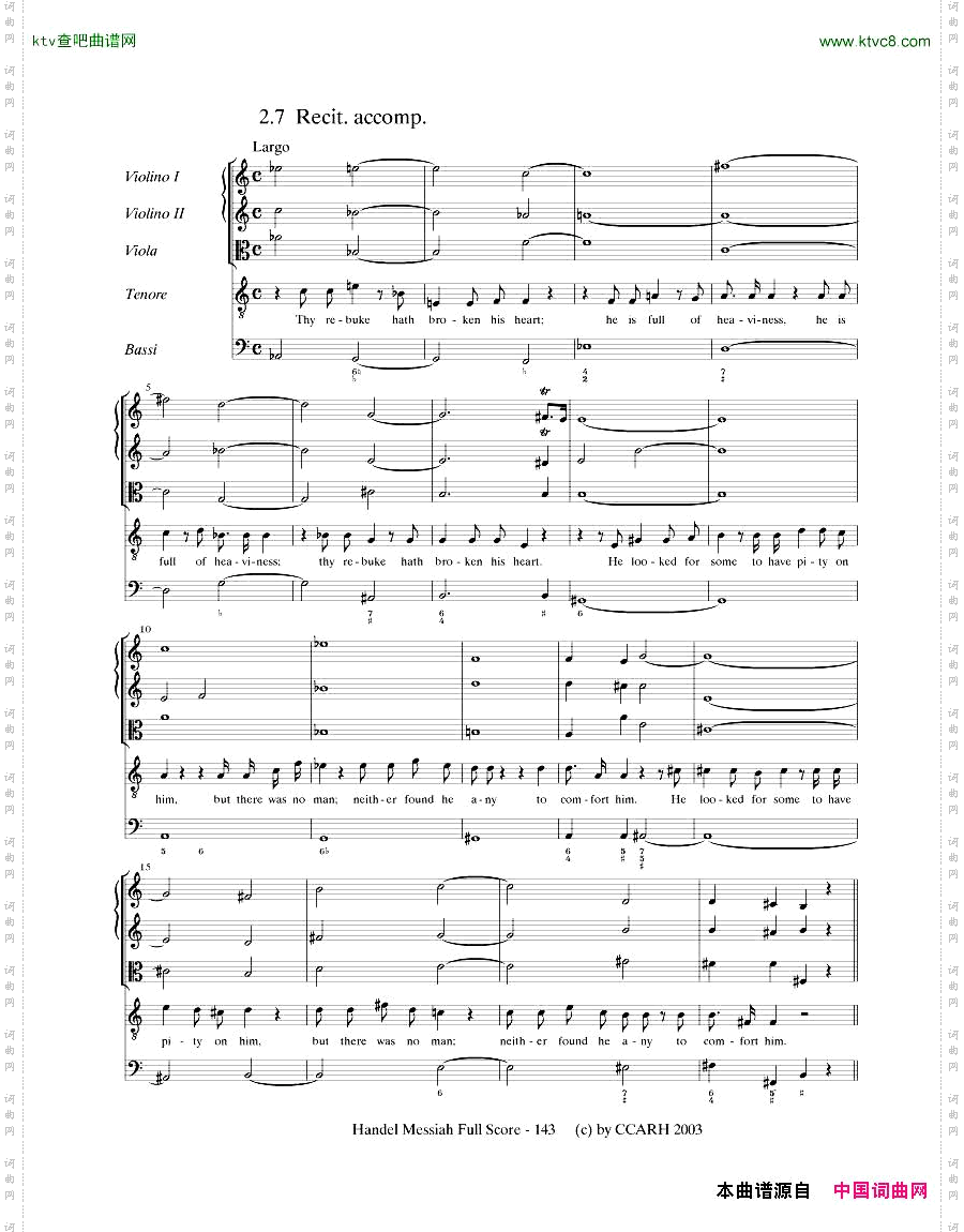 G.F.Handel-MessiahOpenScore四
