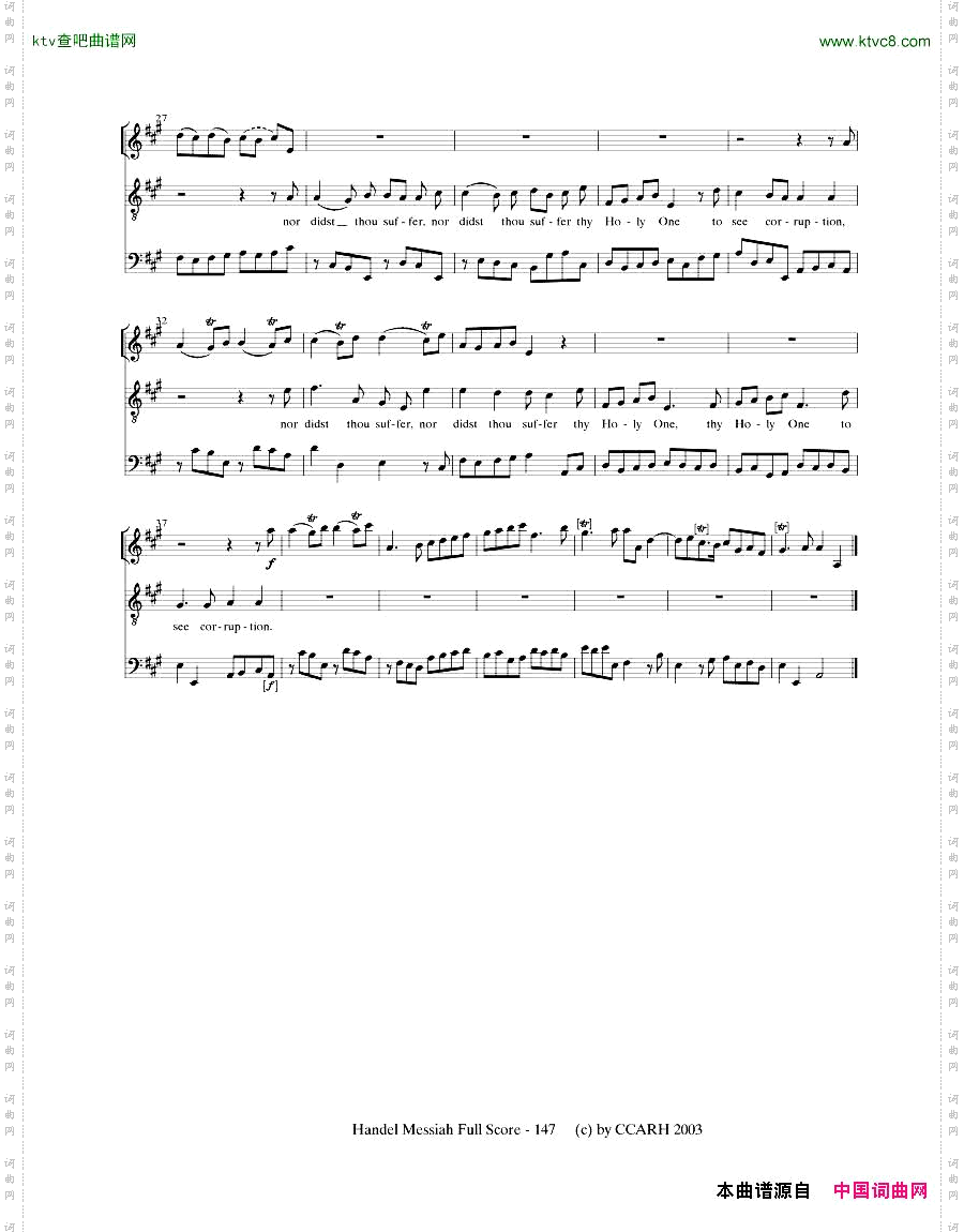 G.F.Handel-MessiahOpenScore四