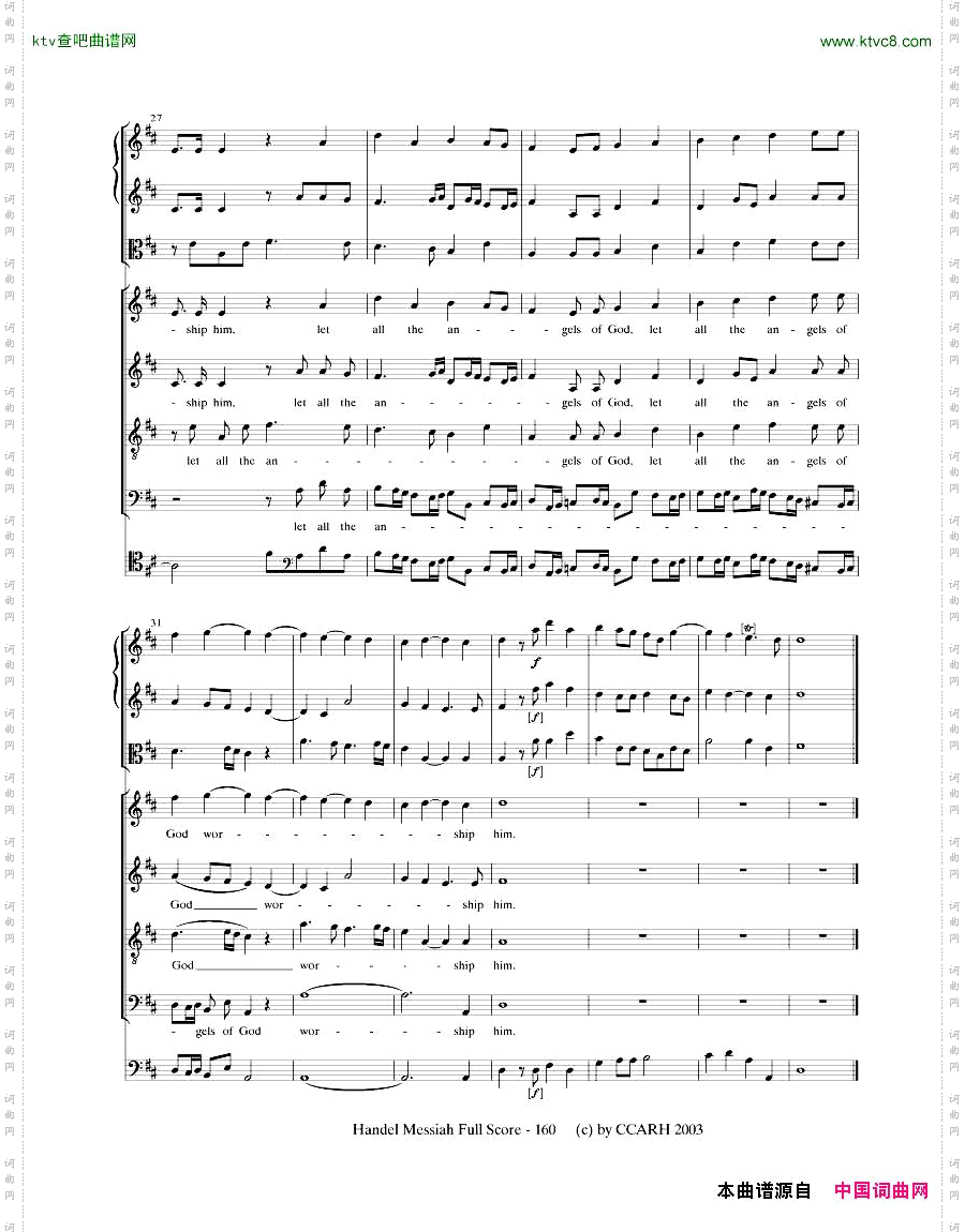 G.F.Handel-MessiahOpenScore四