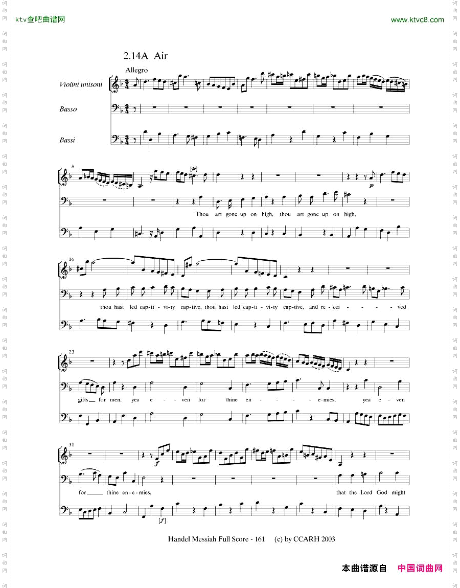 G.F.Handel-MessiahOpenScore四