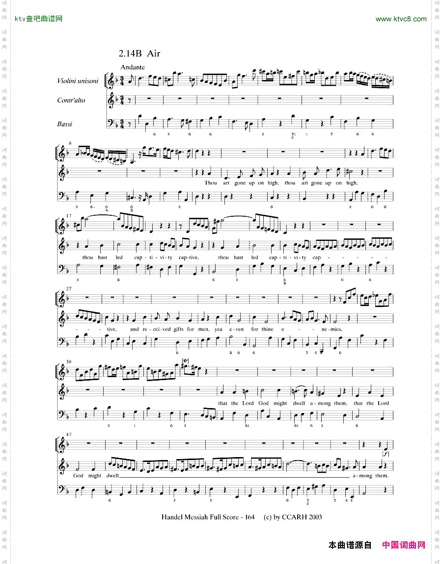 G.F.Handel-MessiahOpenScore五