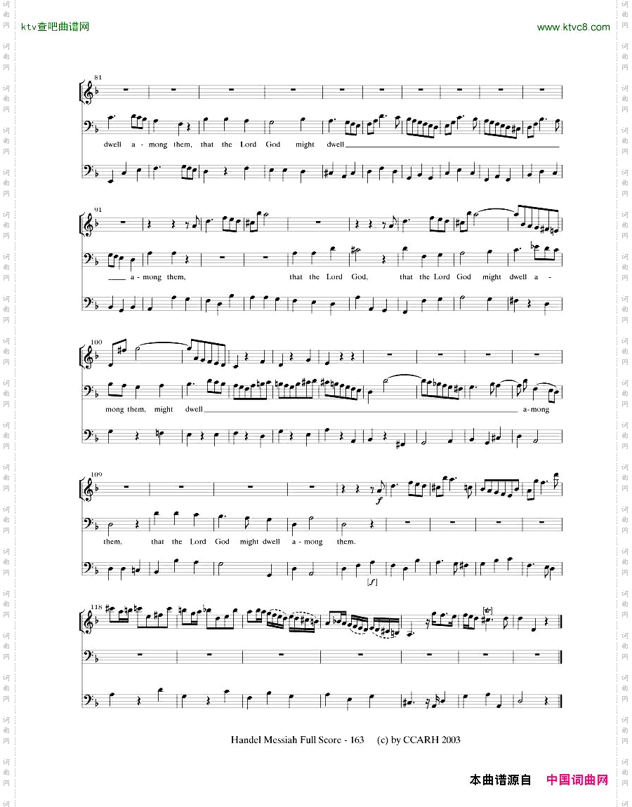 G.F.Handel-MessiahOpenScore五