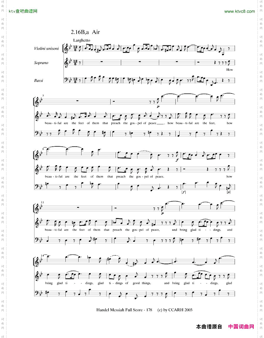 G.F.Handel-MessiahOpenScore五