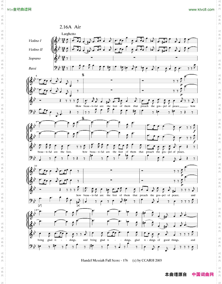 G.F.Handel-MessiahOpenScore五